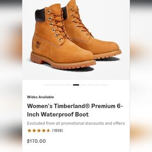Women's Timberland® Premium 6-Inch Waterproof Boot